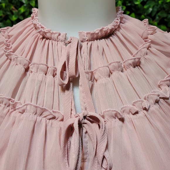 Pink Suzy Shier Top LG - Picture 4 of 8